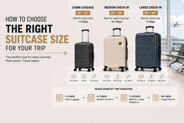 How to Choose the Right Suitcase Size for Your Trip