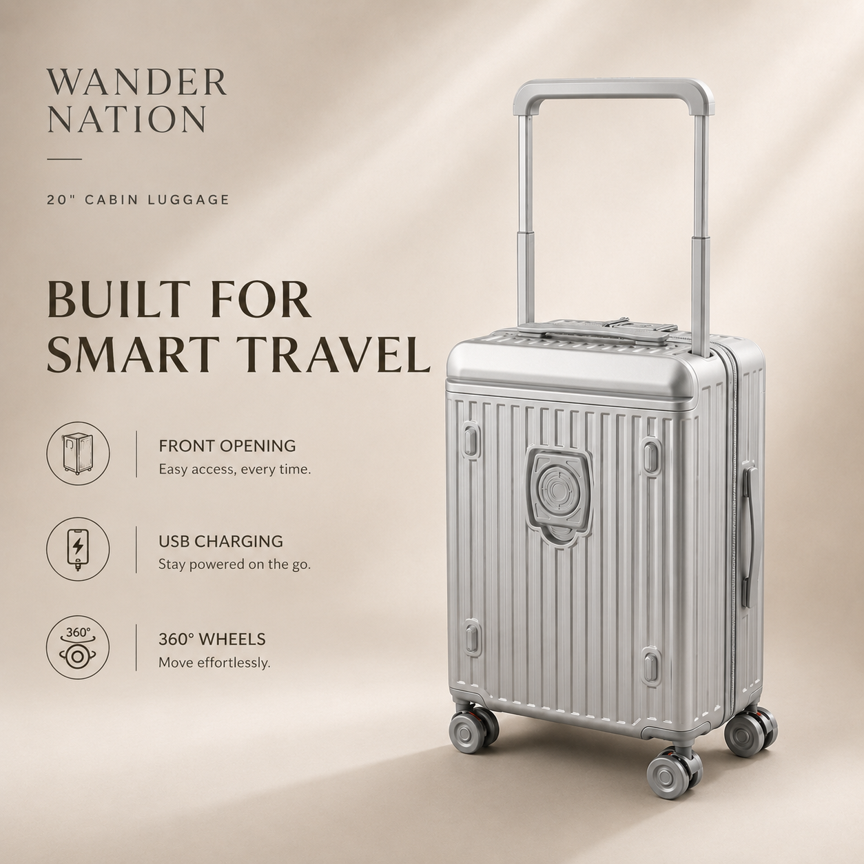 Astra Pro Check-In Suitcase