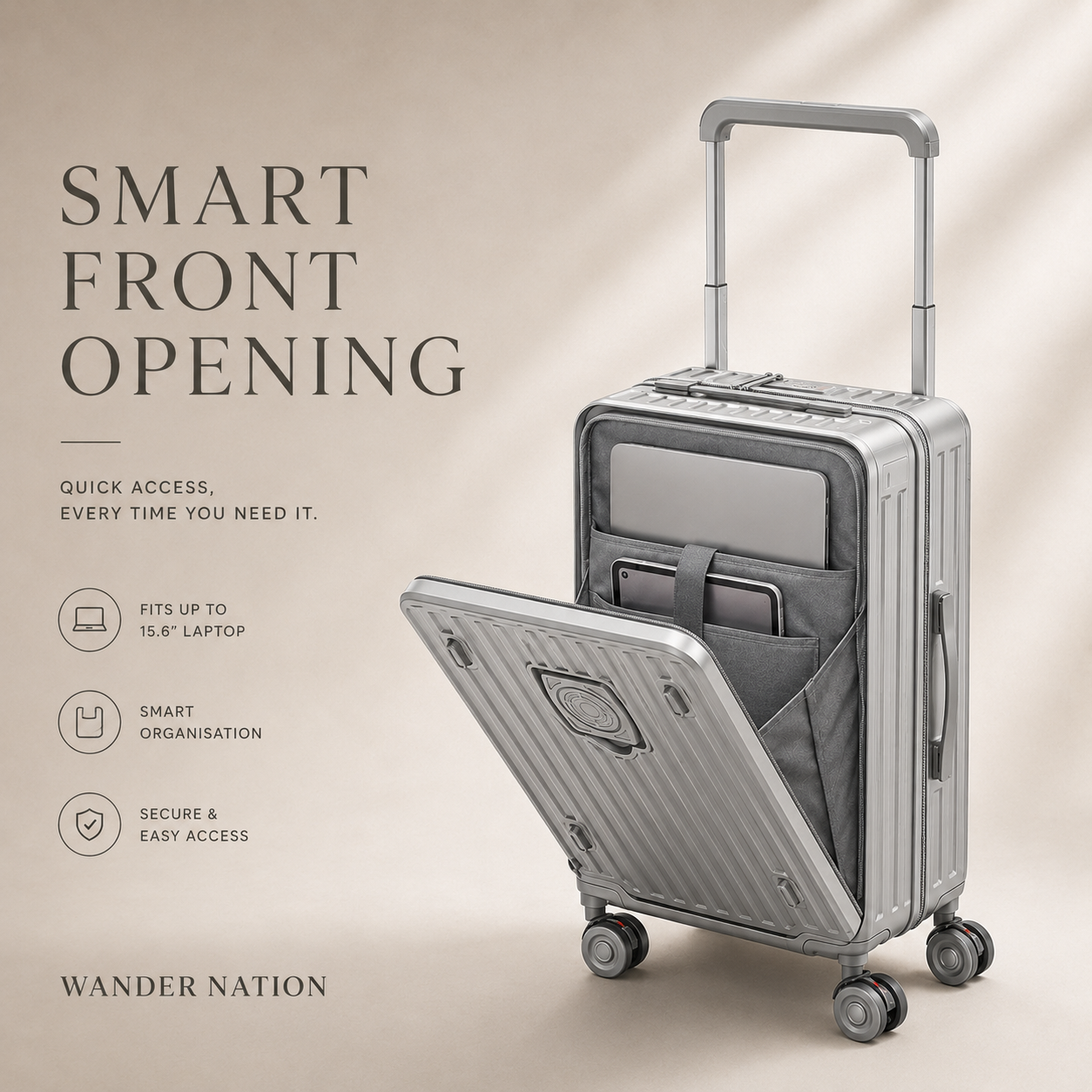 Astra Pro Check-In Suitcase