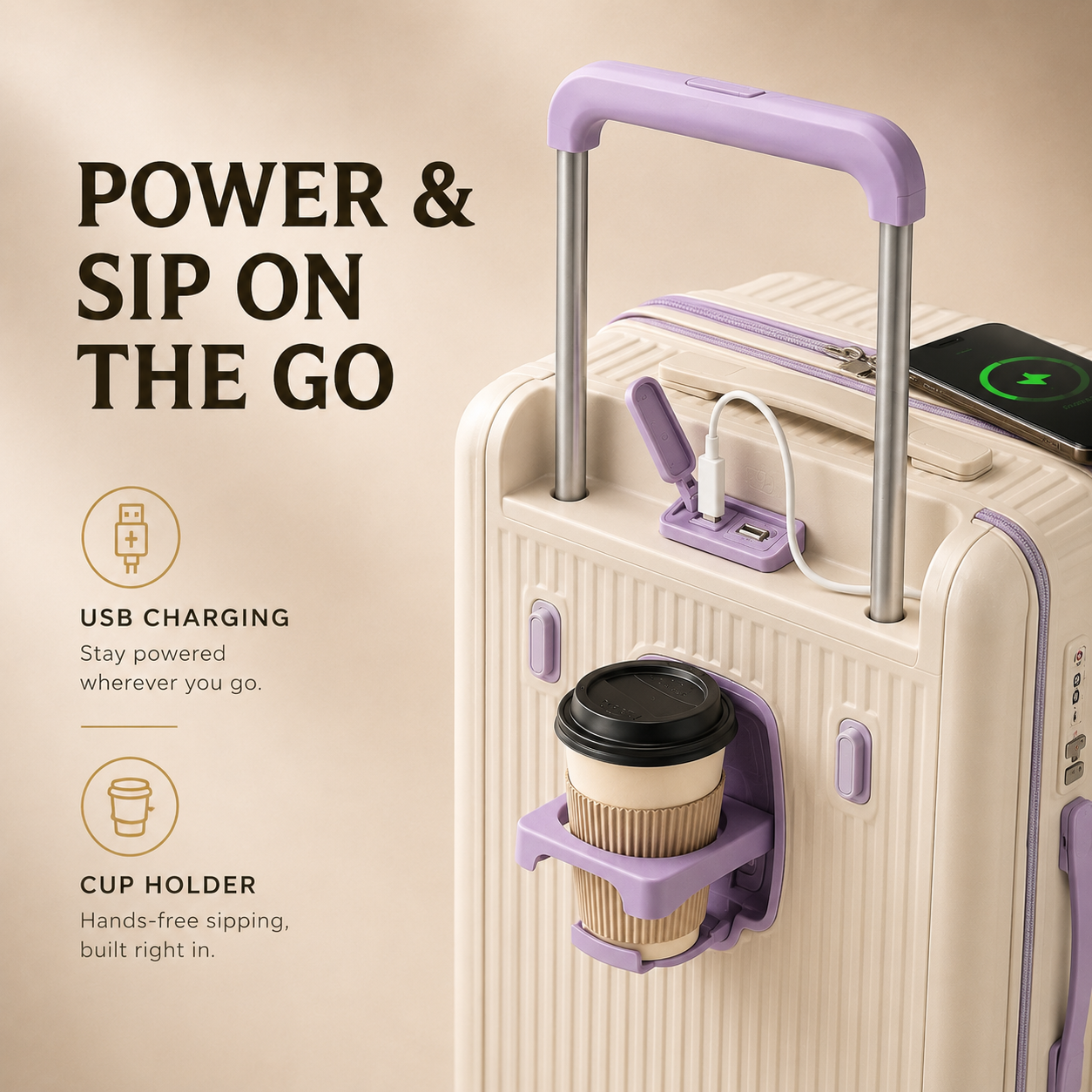 Celestia Check-In Suitcase