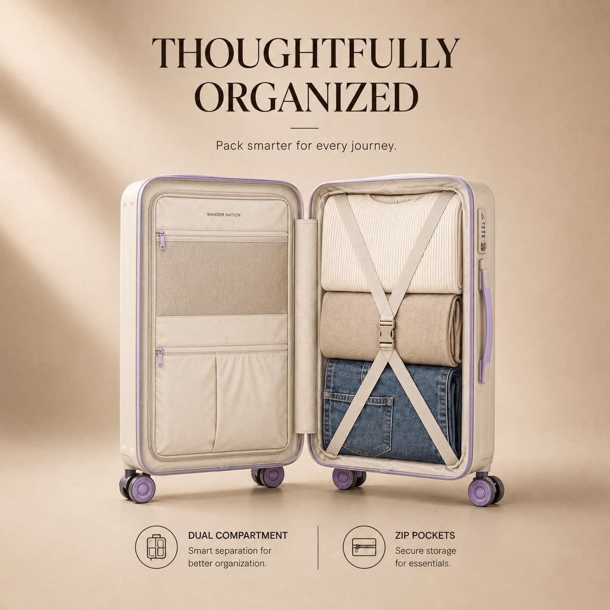 Celestia Check-In Suitcase