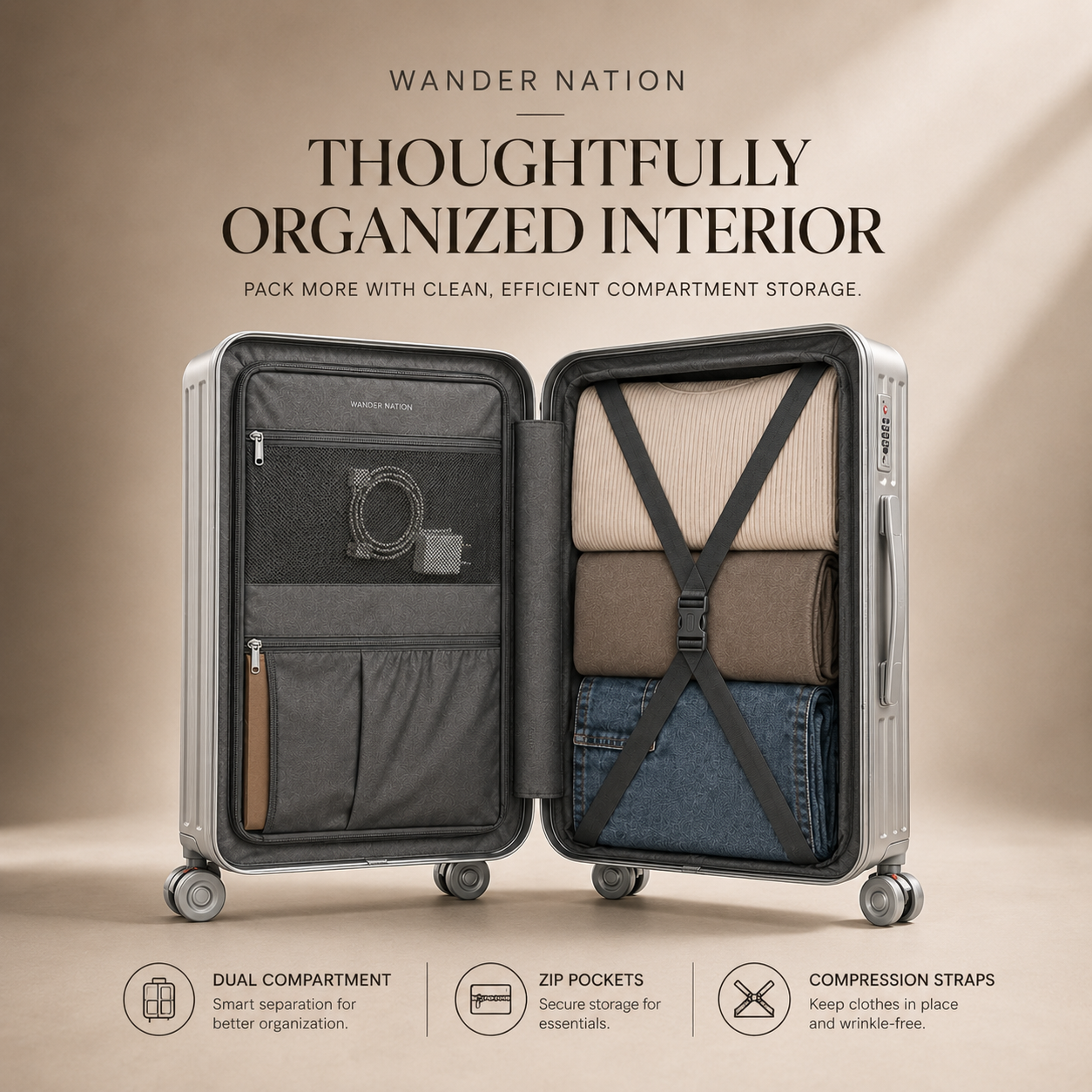 Astra Pro Check-In Suitcase