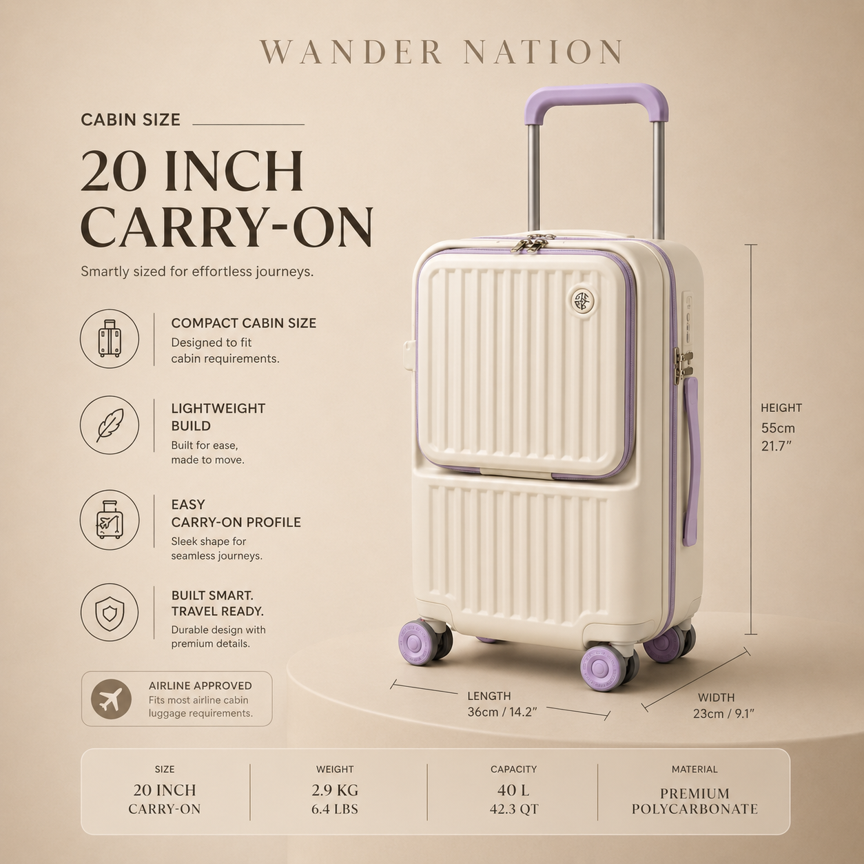 Celestia Cabin Suitcase
