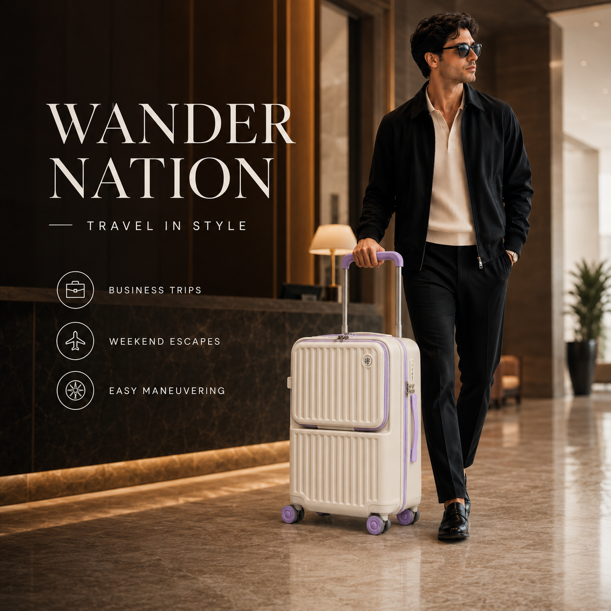 Celestia Check-In Suitcase