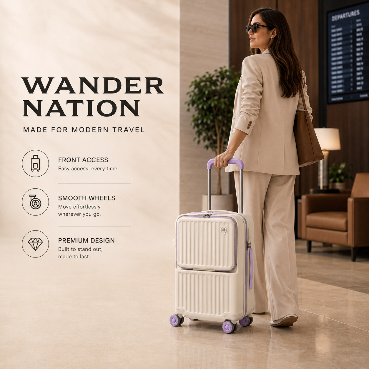 Celestia Check-In Suitcase